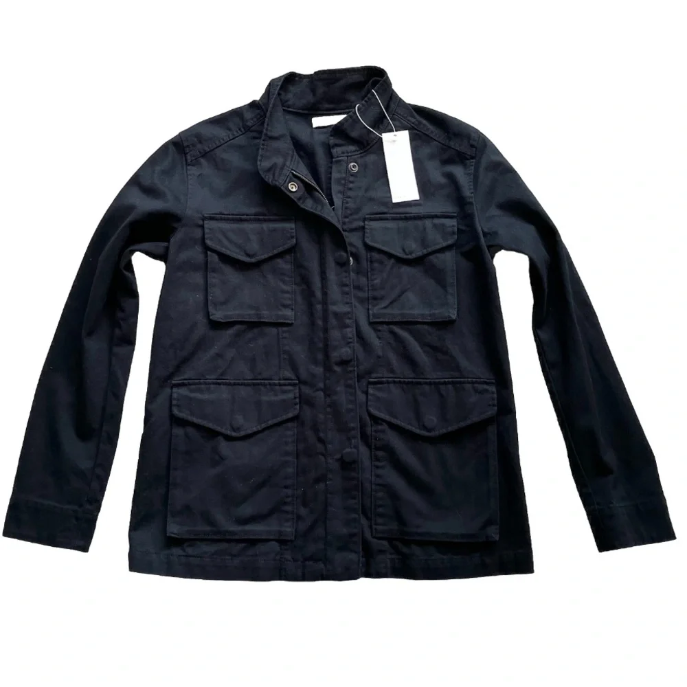 VINCE NWT UTILITY JACKET SIZE SMALL EFFORTLESS MINIMALIST MODERN CASUAL_9